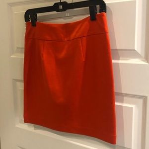 Banana Republic Orange Skirt